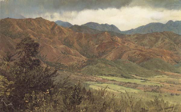 Red Hills near Kingston,Jamaica, Frederic E.Church